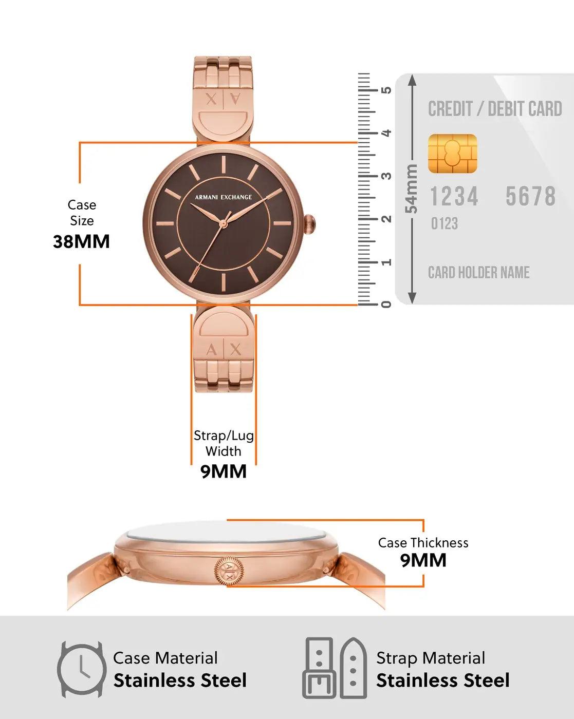 Armani Exchange Three-Hand