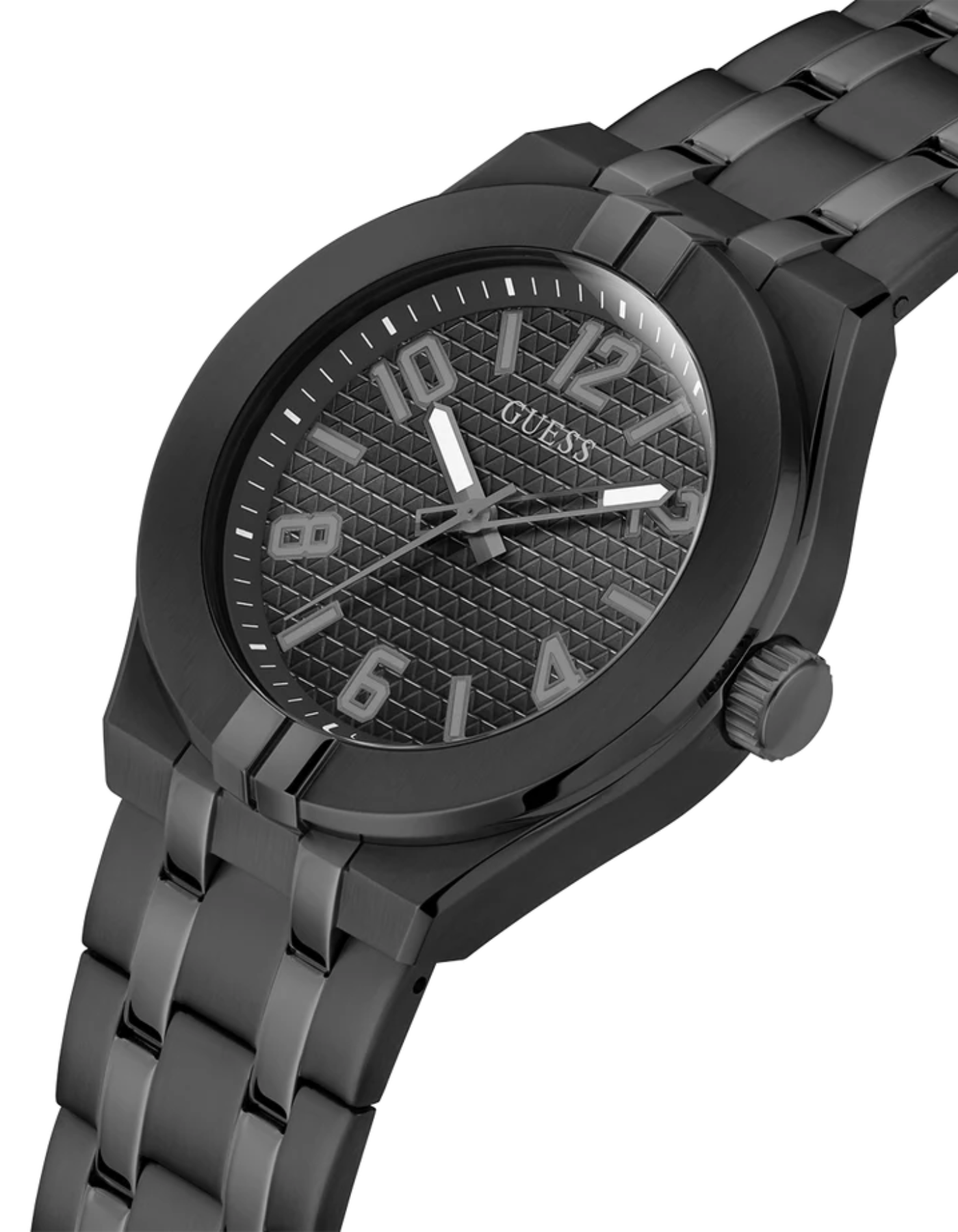 GUESS Men's Black Analog Watch