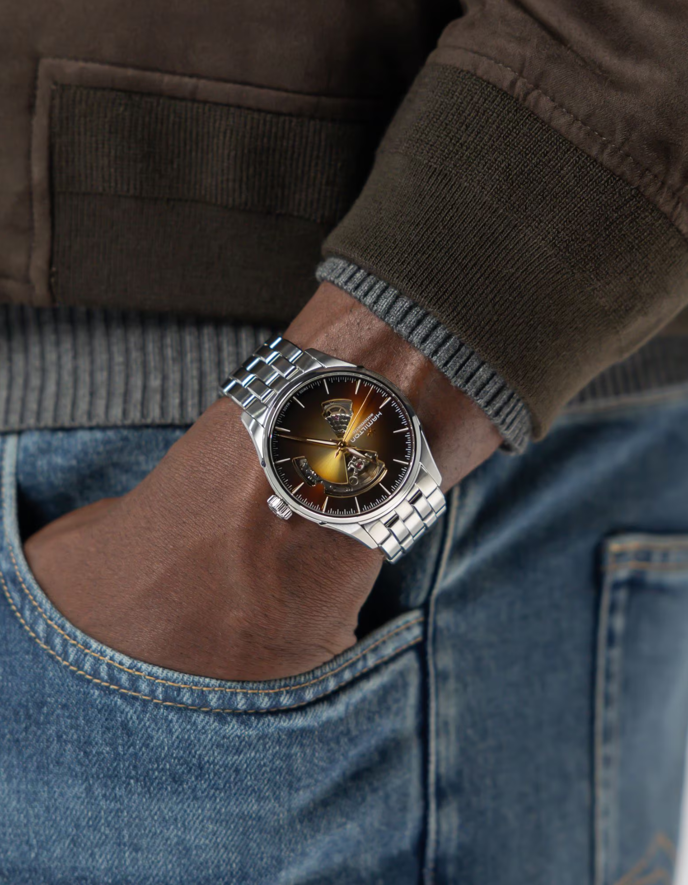 Hamilton Jazzmaster Open Heart Auto 40MM