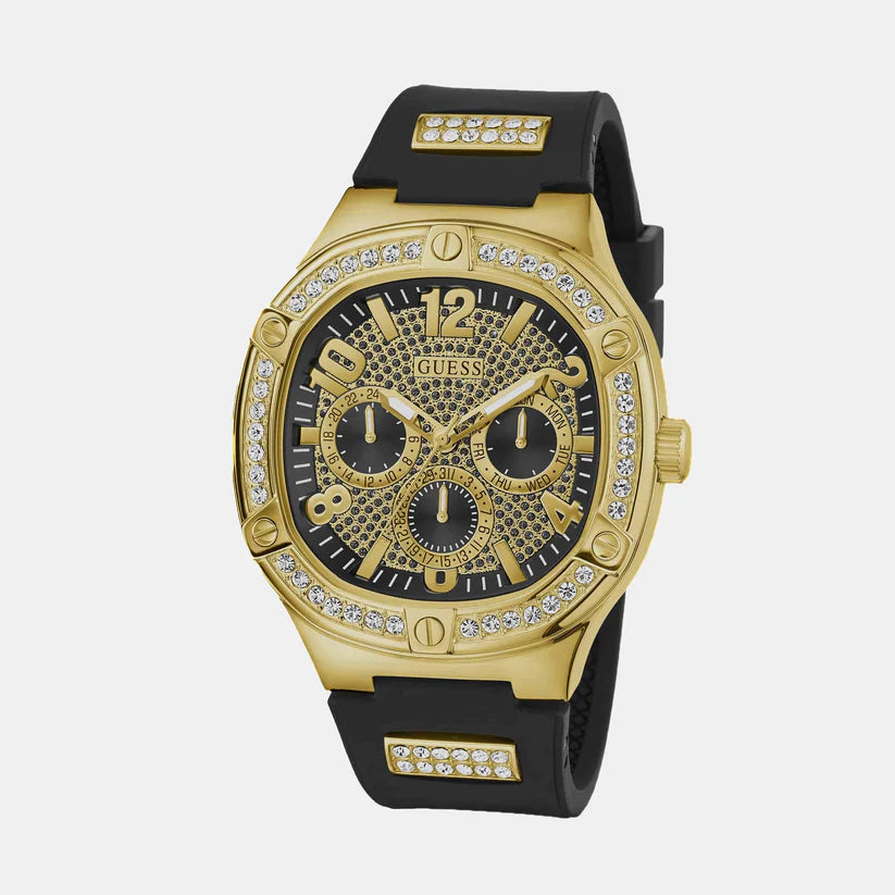 Guess Women Gold Analog Stainless Steel Watch