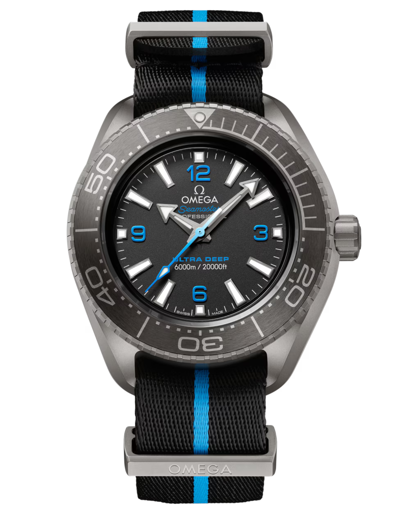 SEAMASTER PLANET OCEAN 6000M CO‑AXIAL MASTER CHRONOMETER 45.5 MM "Ultra Deep"