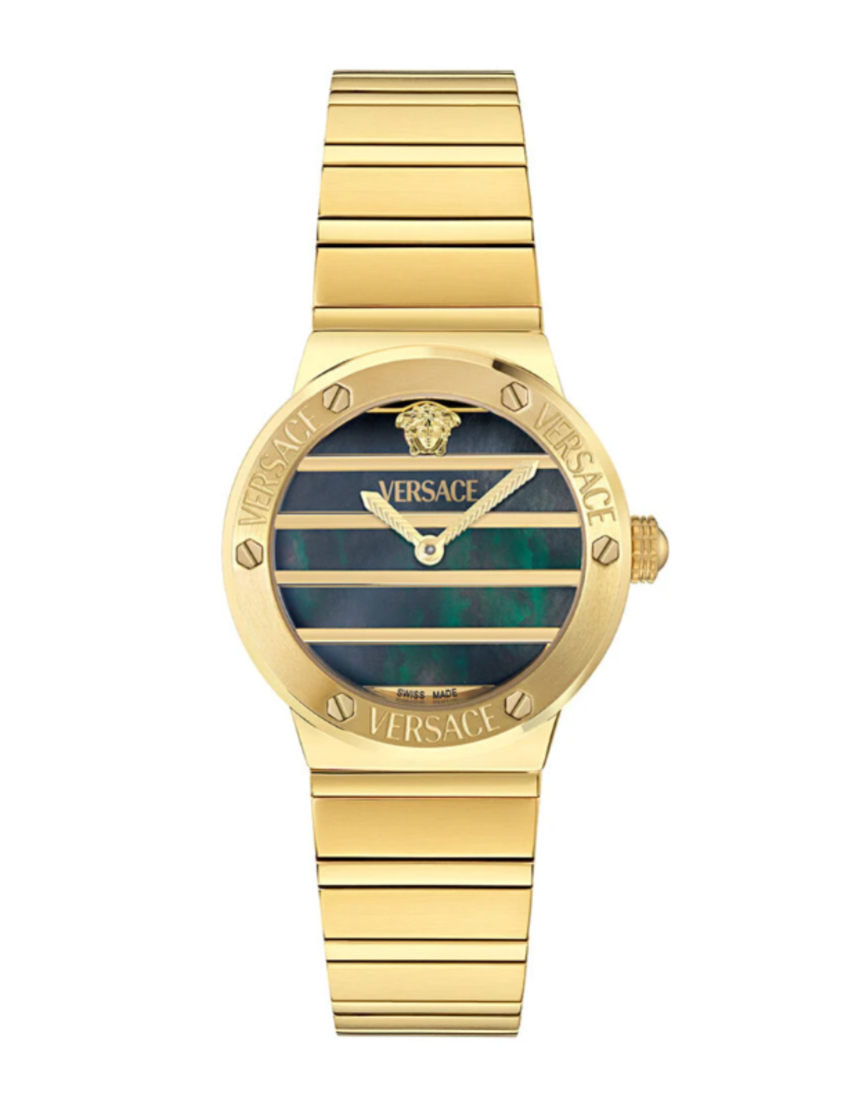 Versace Greca Logo Pearl