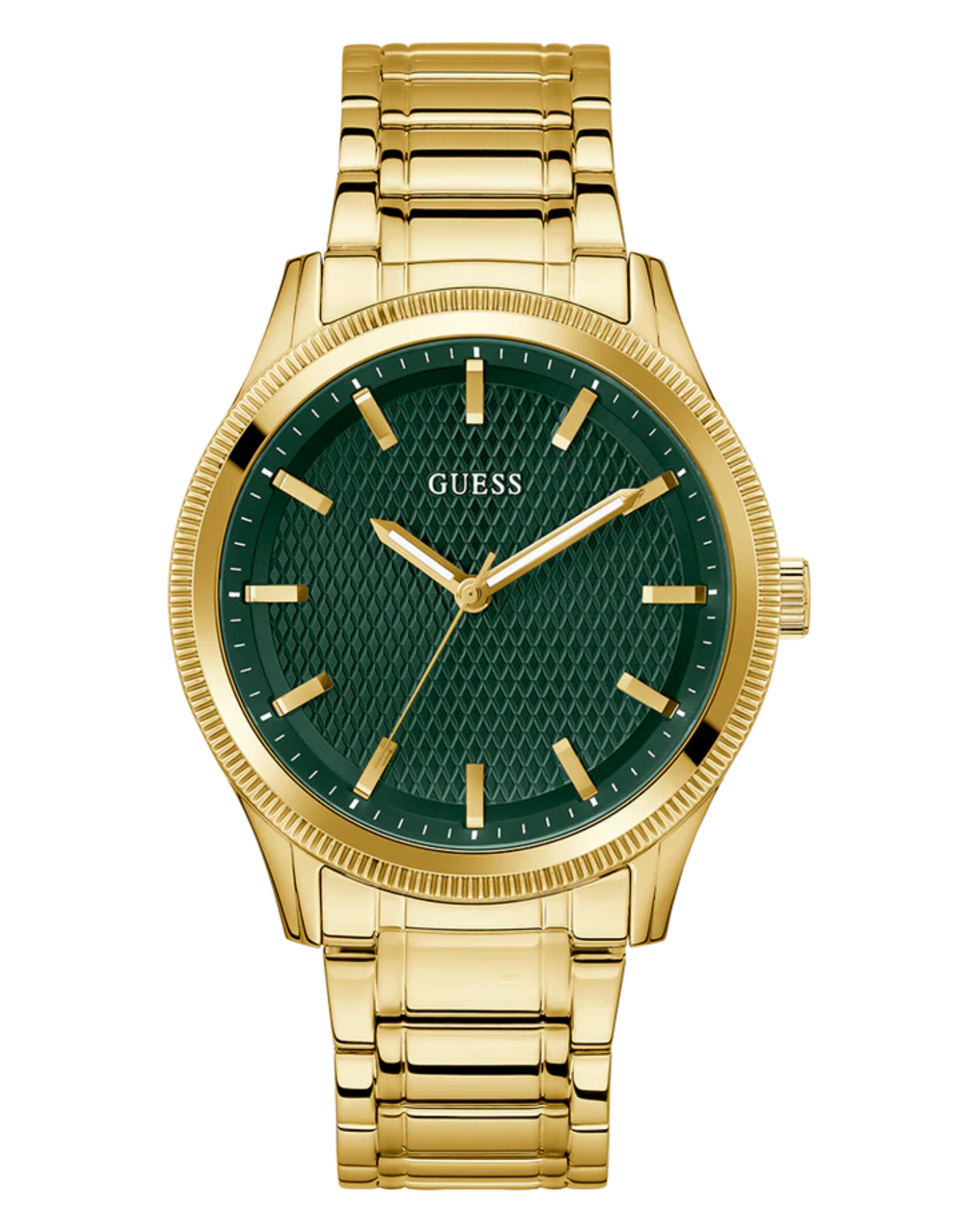 GUESS Men's Gold Tone Analog Watch
