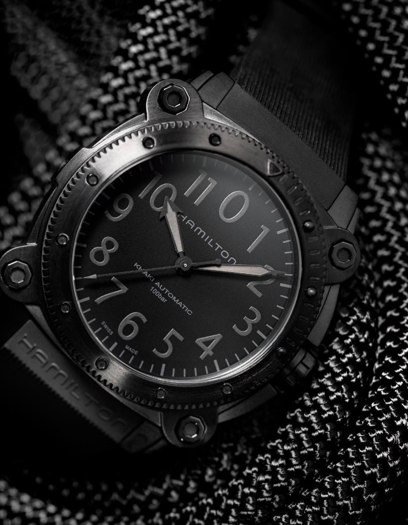 Hamilton Khaki Navy Belowzero Auto Titanium "Featured in Tenet (2020)"