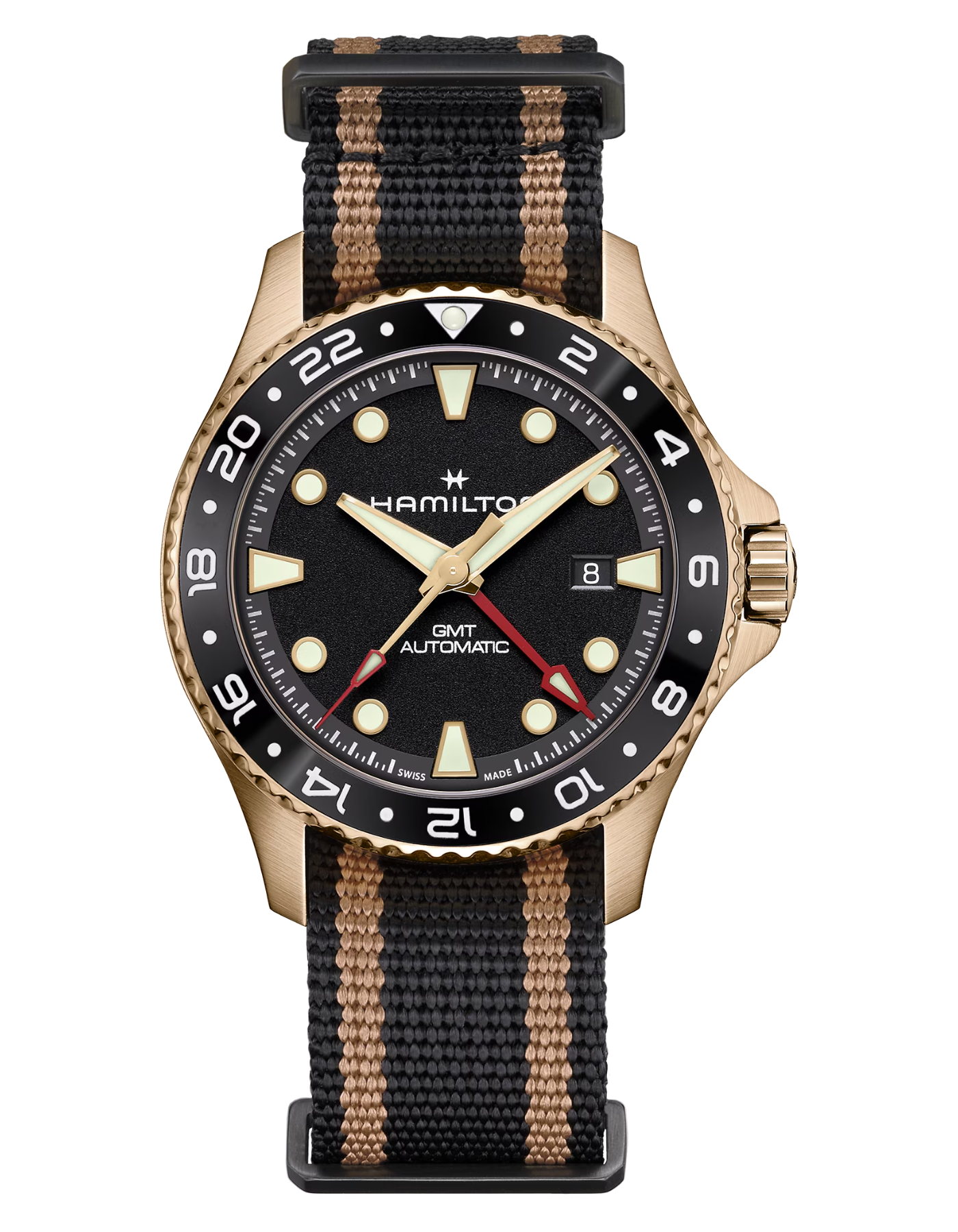 Hamilton Khaki Navy Scuba Automatic GMT 43mm Bronze