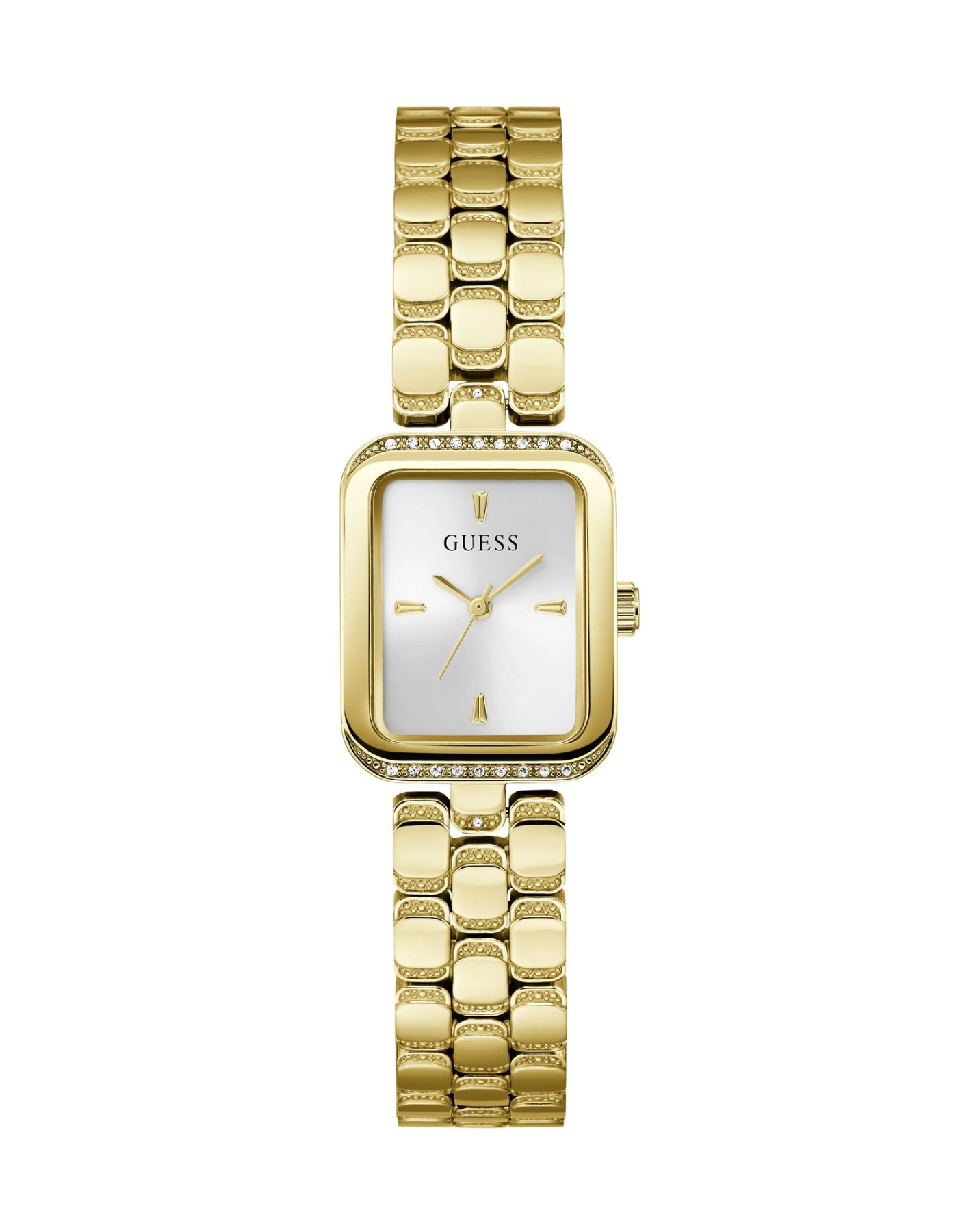 Guess Isla Silver Rectangle Dial Analog Women's Watch