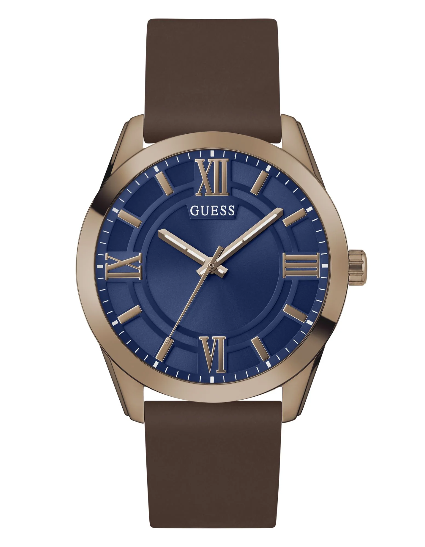 Guess Elliot Blue Round Dial Analog Men's Watch