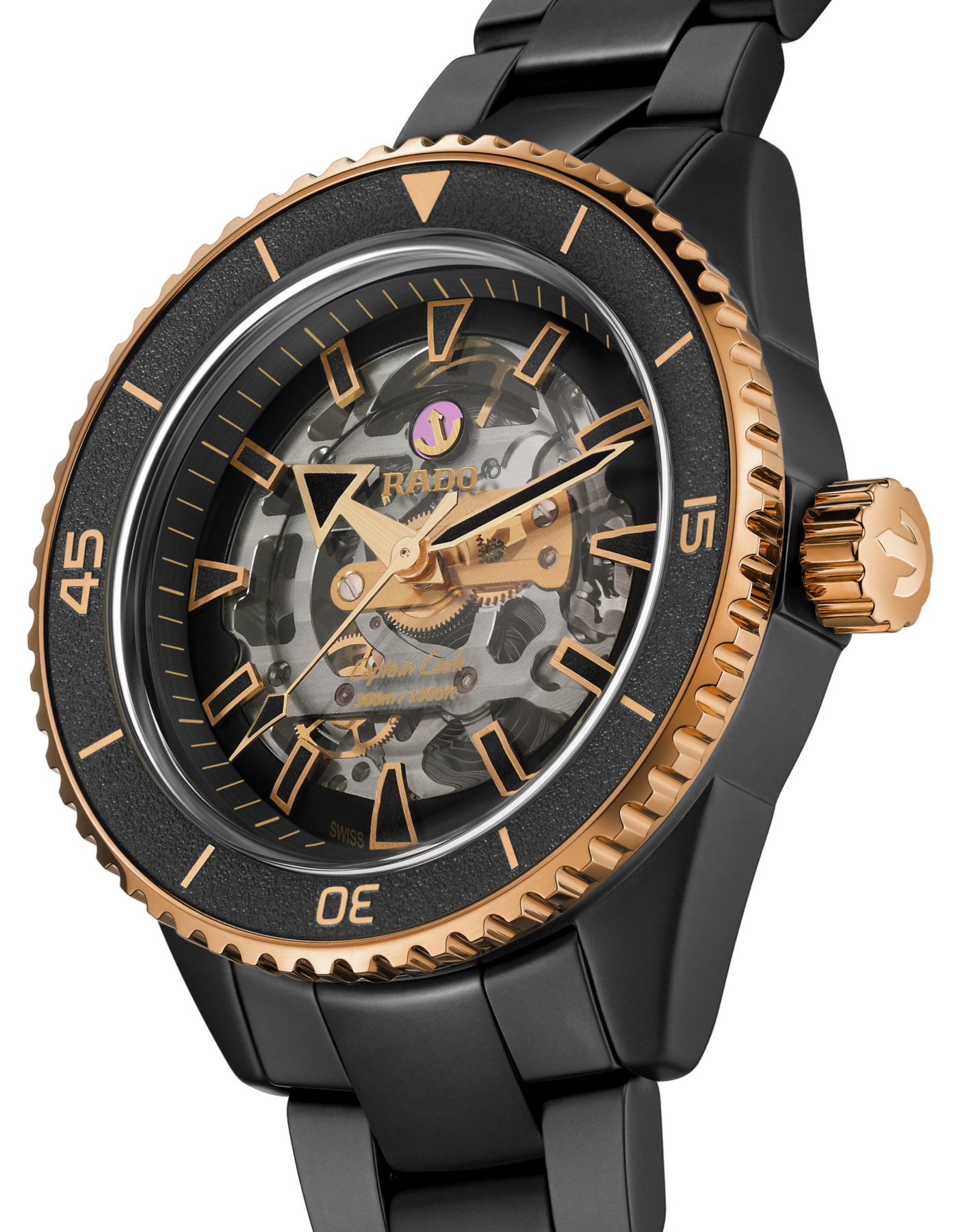Rado Captain Cook High-Tech Ceramic Skeleton