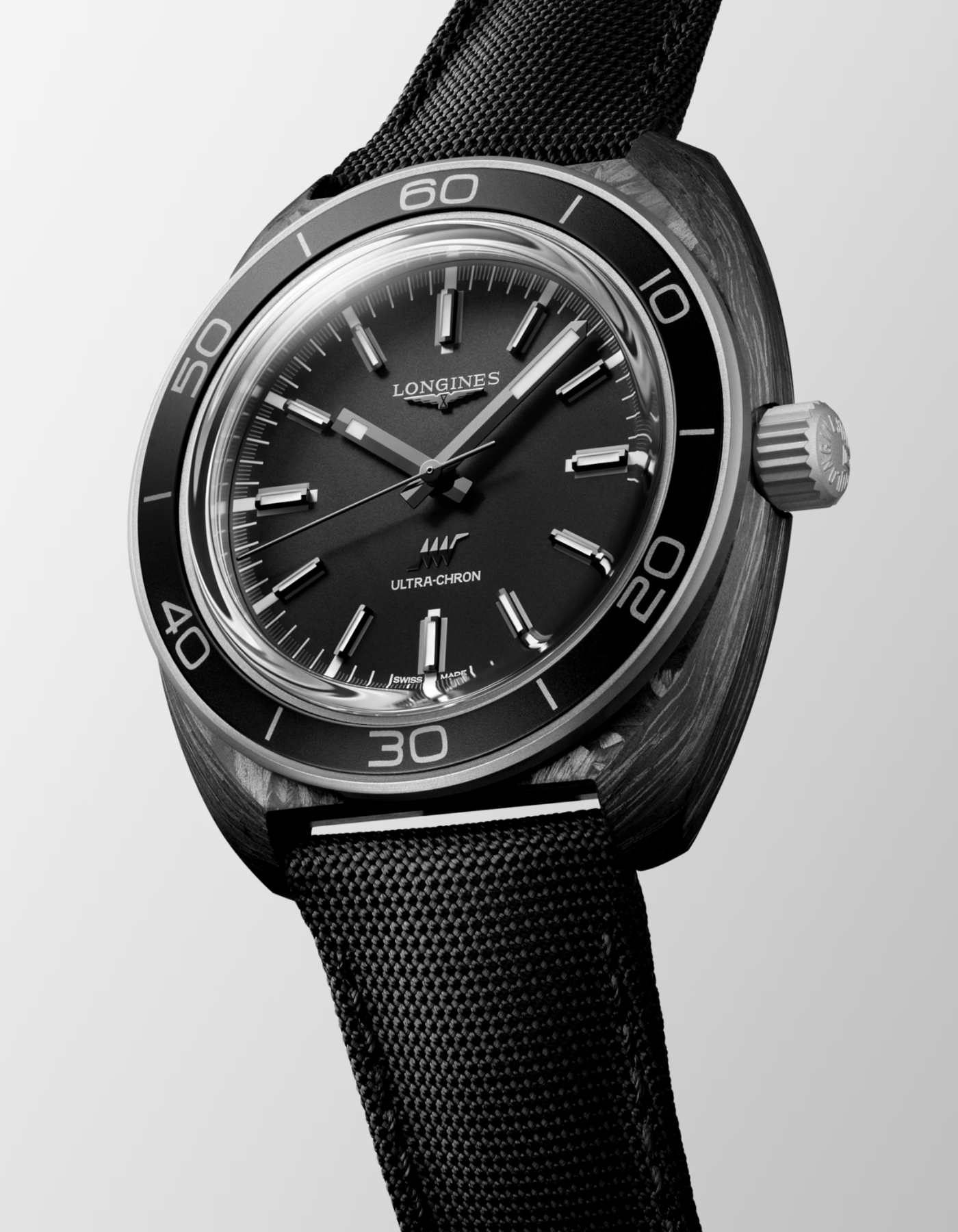 LONGINES ULTRA‑CHRON CARBON