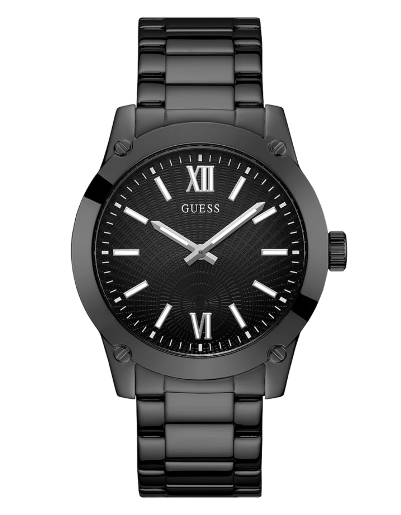 Guess Men's Black Analog Watch