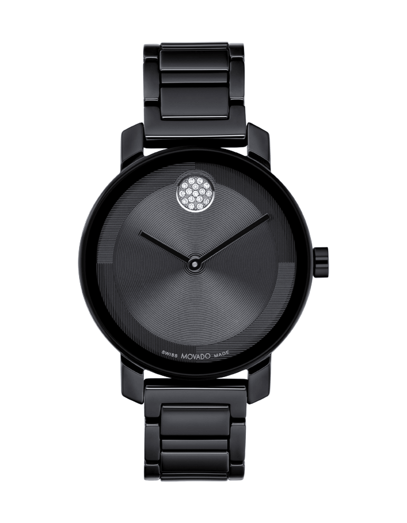 Bold movado black best sale