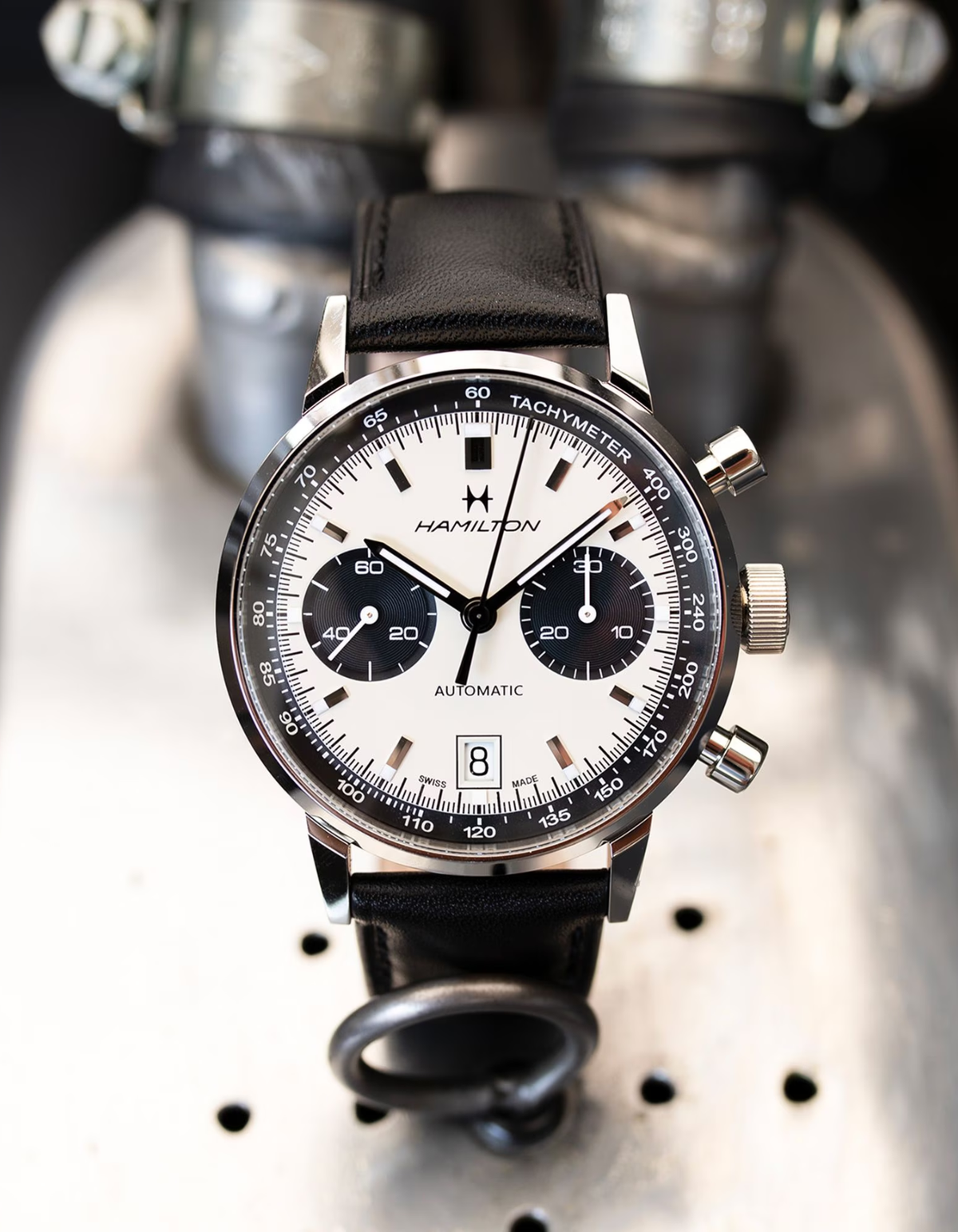 Hamilton American Classic Intra-Matic Auto Chrono "Featured in The Matrix Resurrections (2022)"