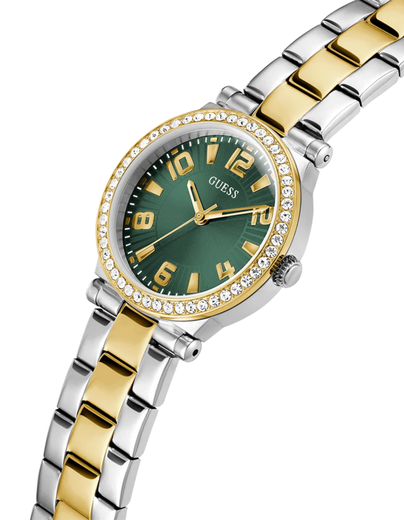 GUESS Ladies 2-Tone Analog Watch