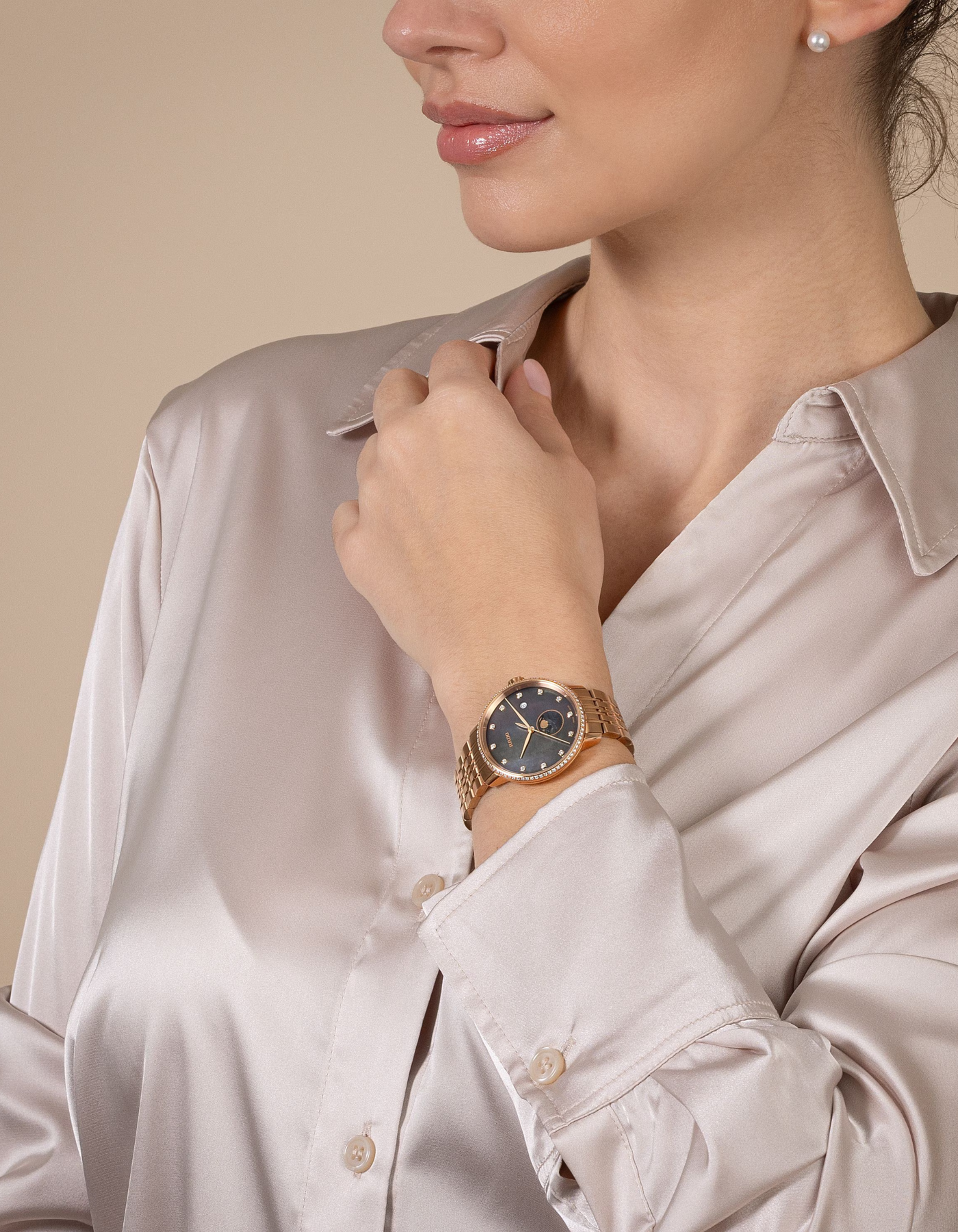 Coupole Diamonds Moonphase