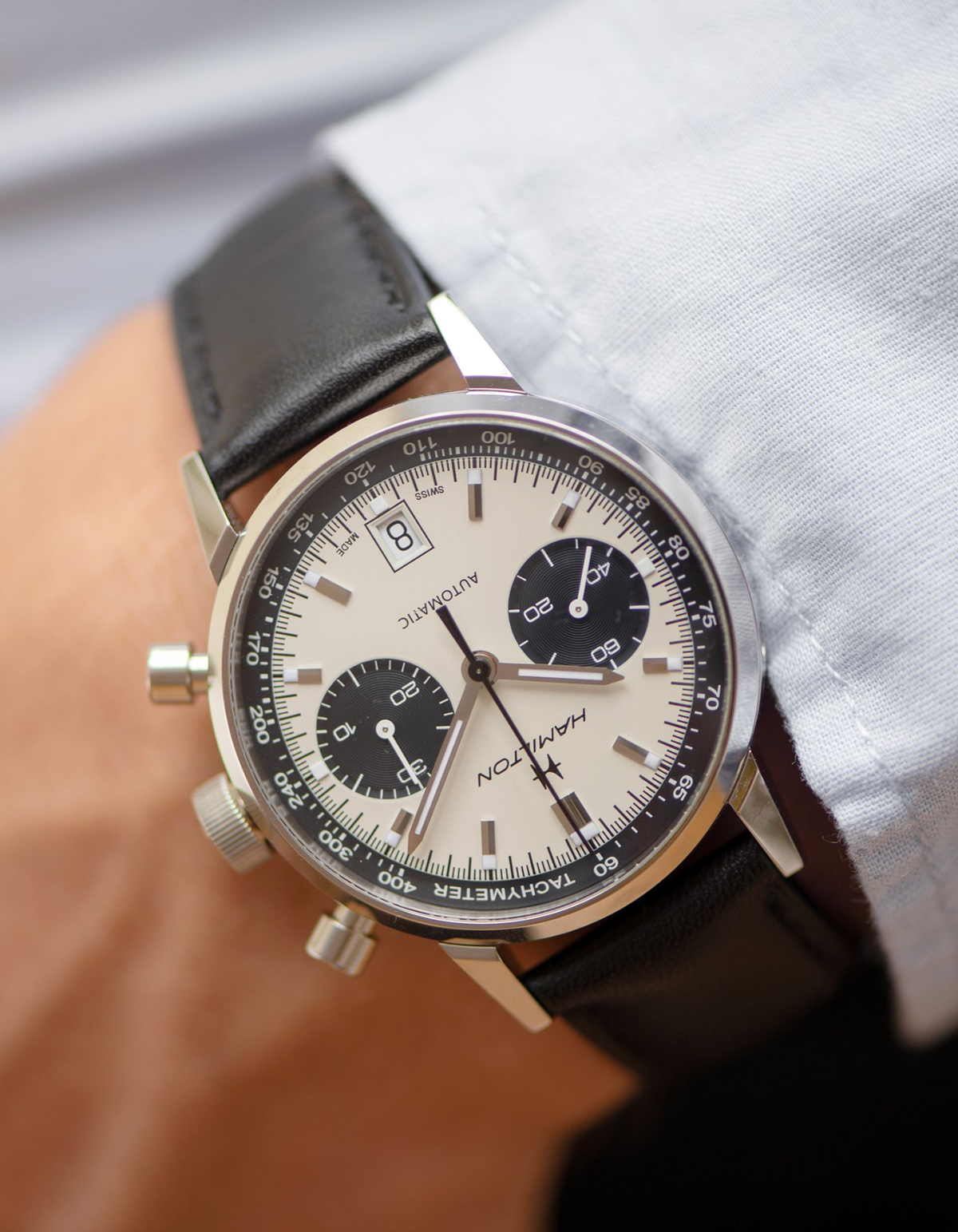 Hamilton American Classic Intra-Matic Auto Chrono "Featured in The Matrix Resurrections (2022)"