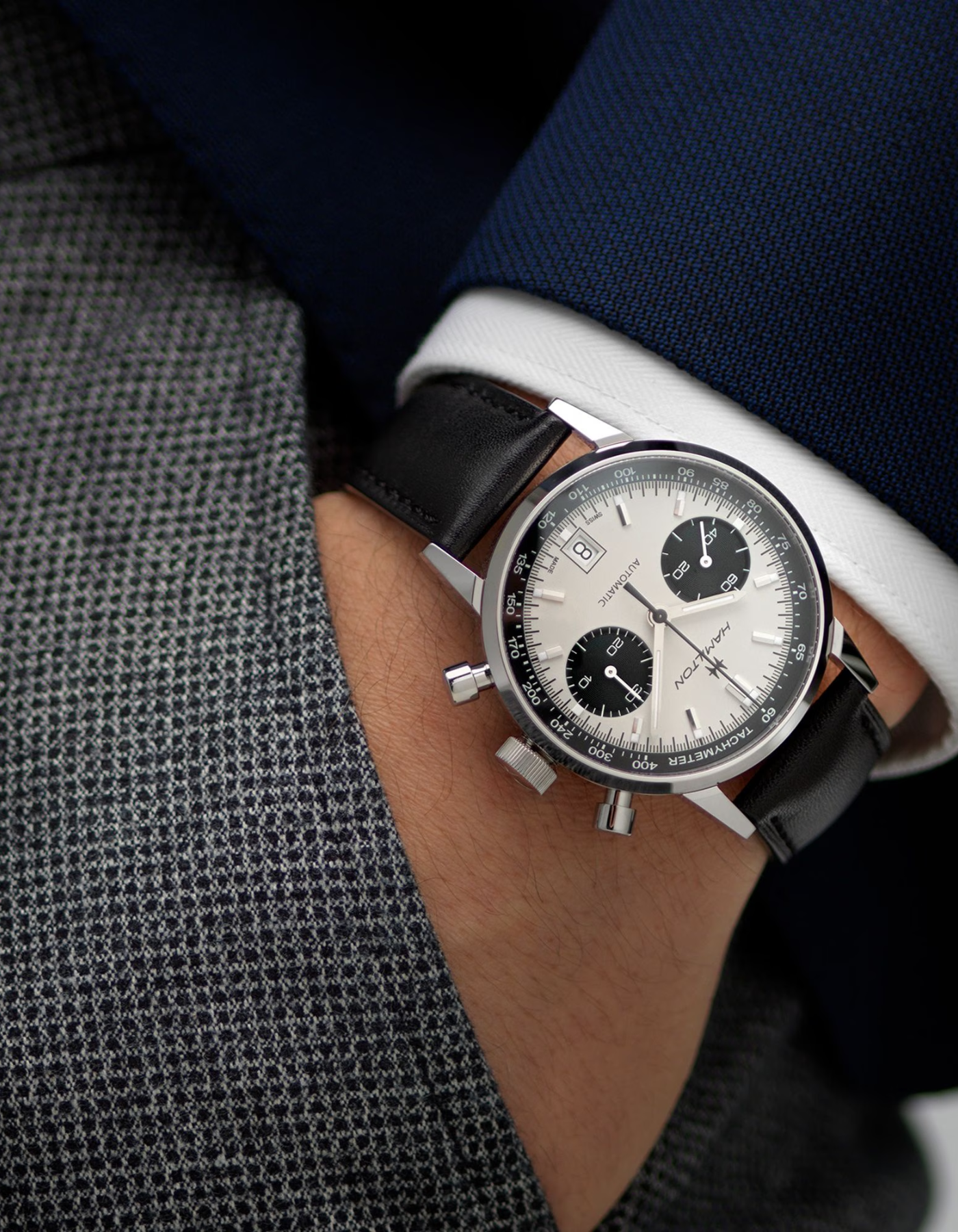 Hamilton American Classic Intra-Matic Auto Chrono "Featured in The Matrix Resurrections (2022)"