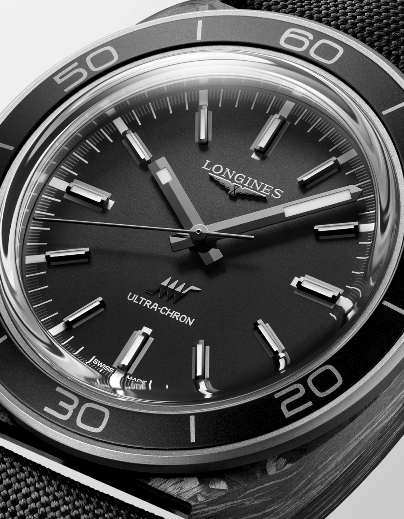 LONGINES ULTRA‑CHRON CARBON