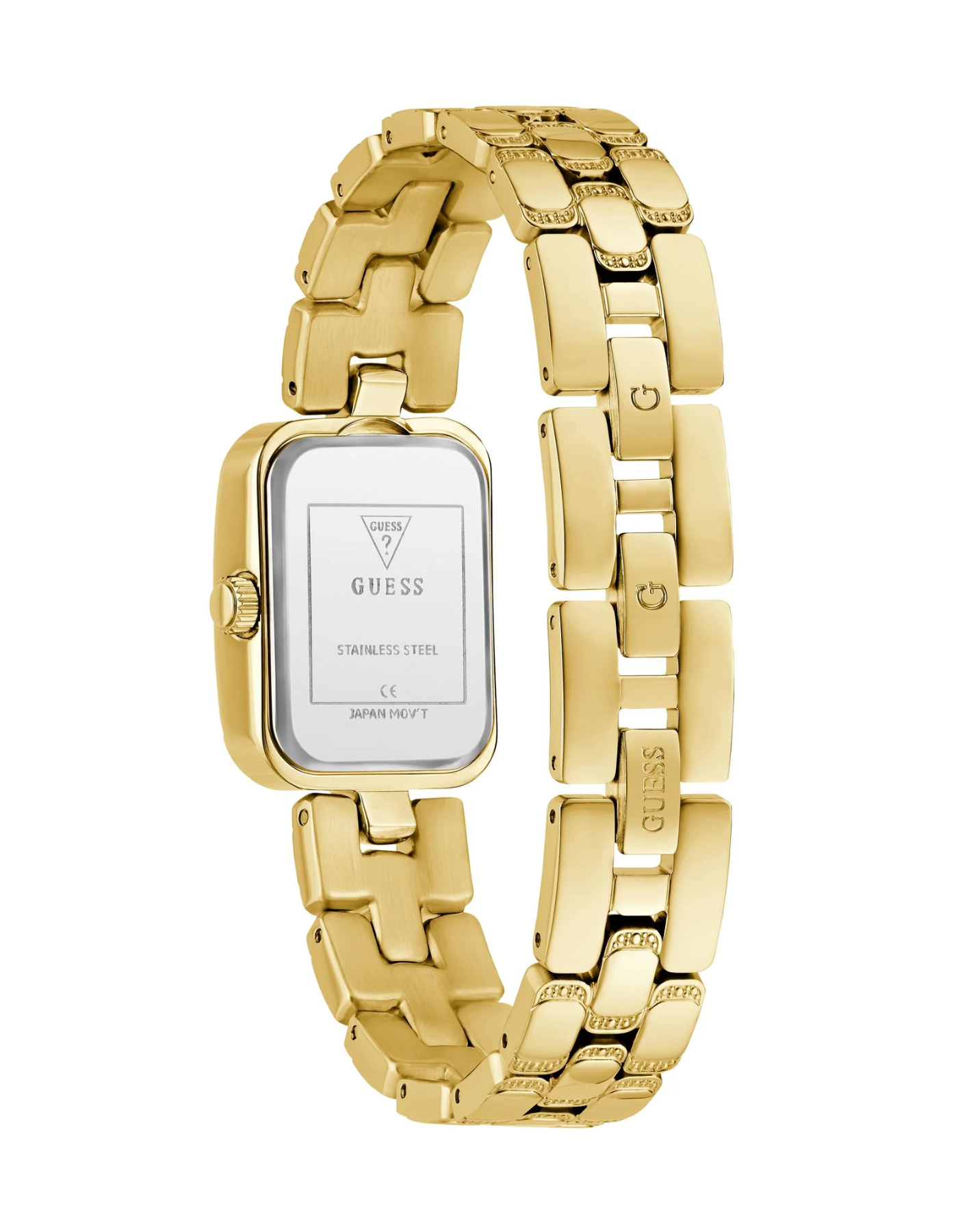 Guess Isla Silver Rectangle Dial Analog Women's Watch