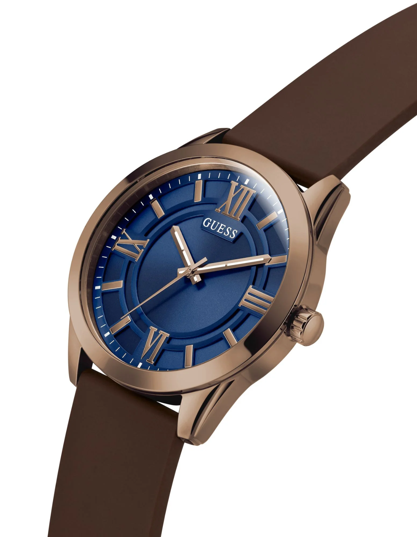 Guess Elliot Blue Round Dial Analog Men's Watch