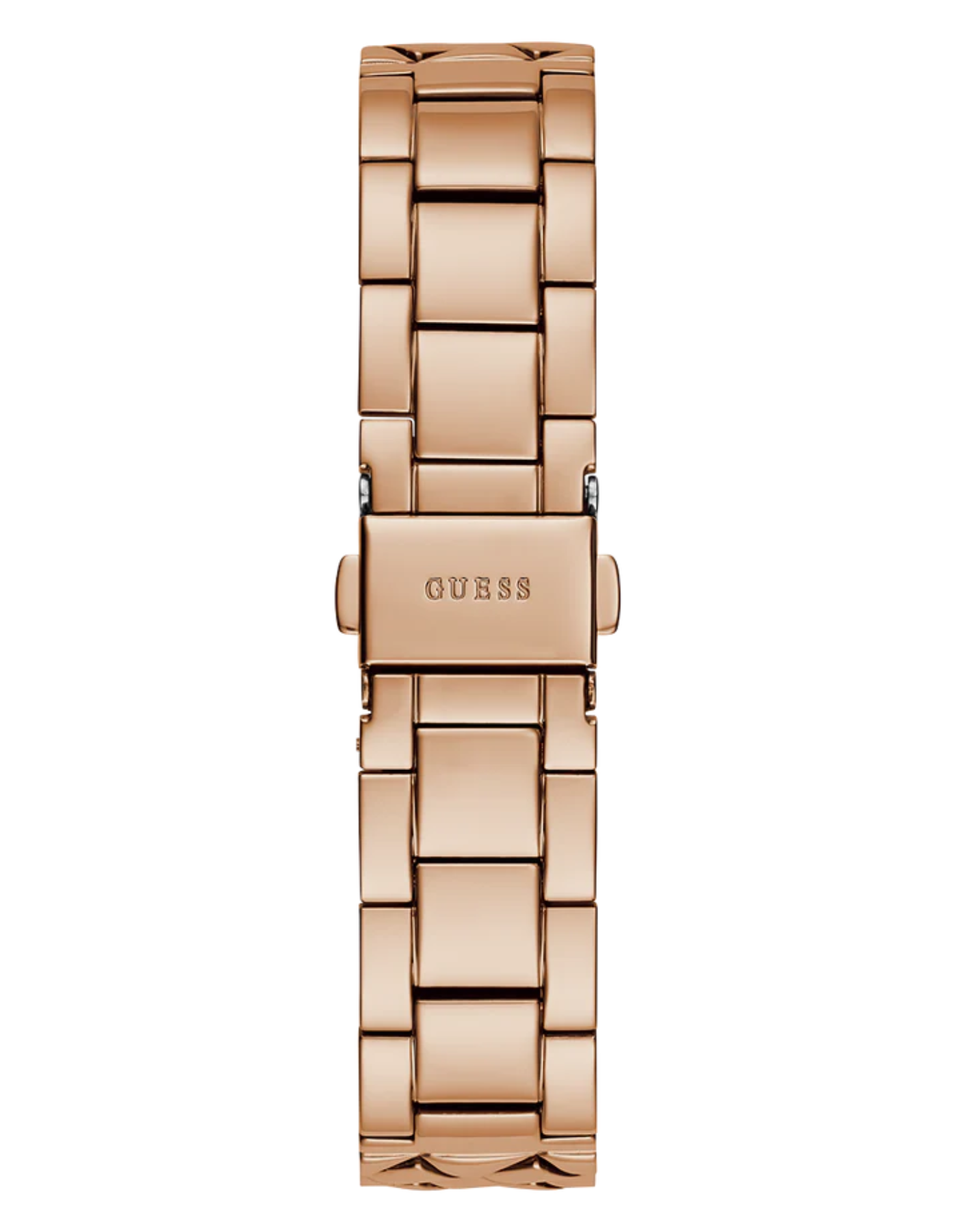 GUESS Ladies Rose Gold Tone Analog Watch