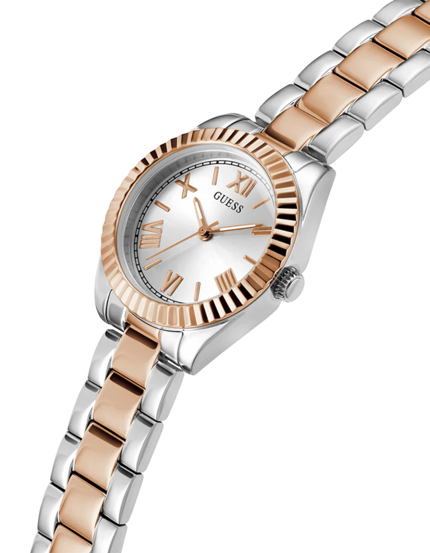 GUESS Ladies 2-Tone Analog Watch