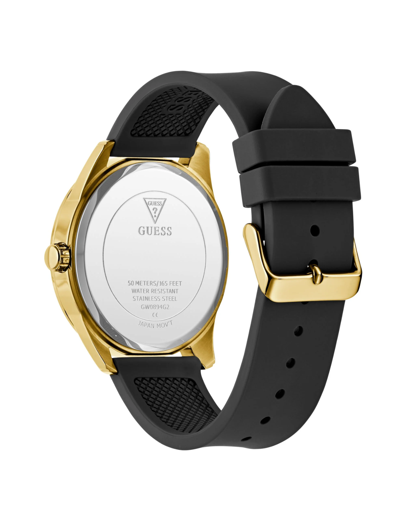 Guess Elliot Black Round Dial Analog Men's Watch