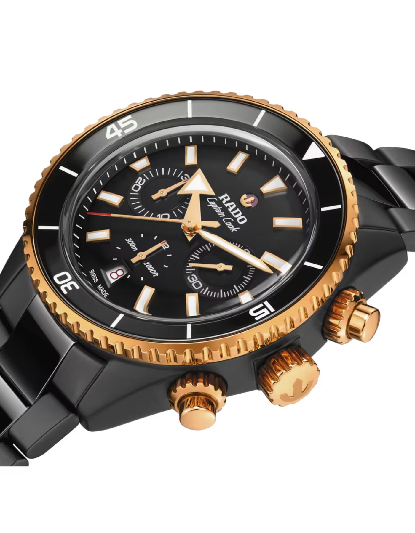 Captain Cook High-Tech Ceramic Automatic Chronograph
