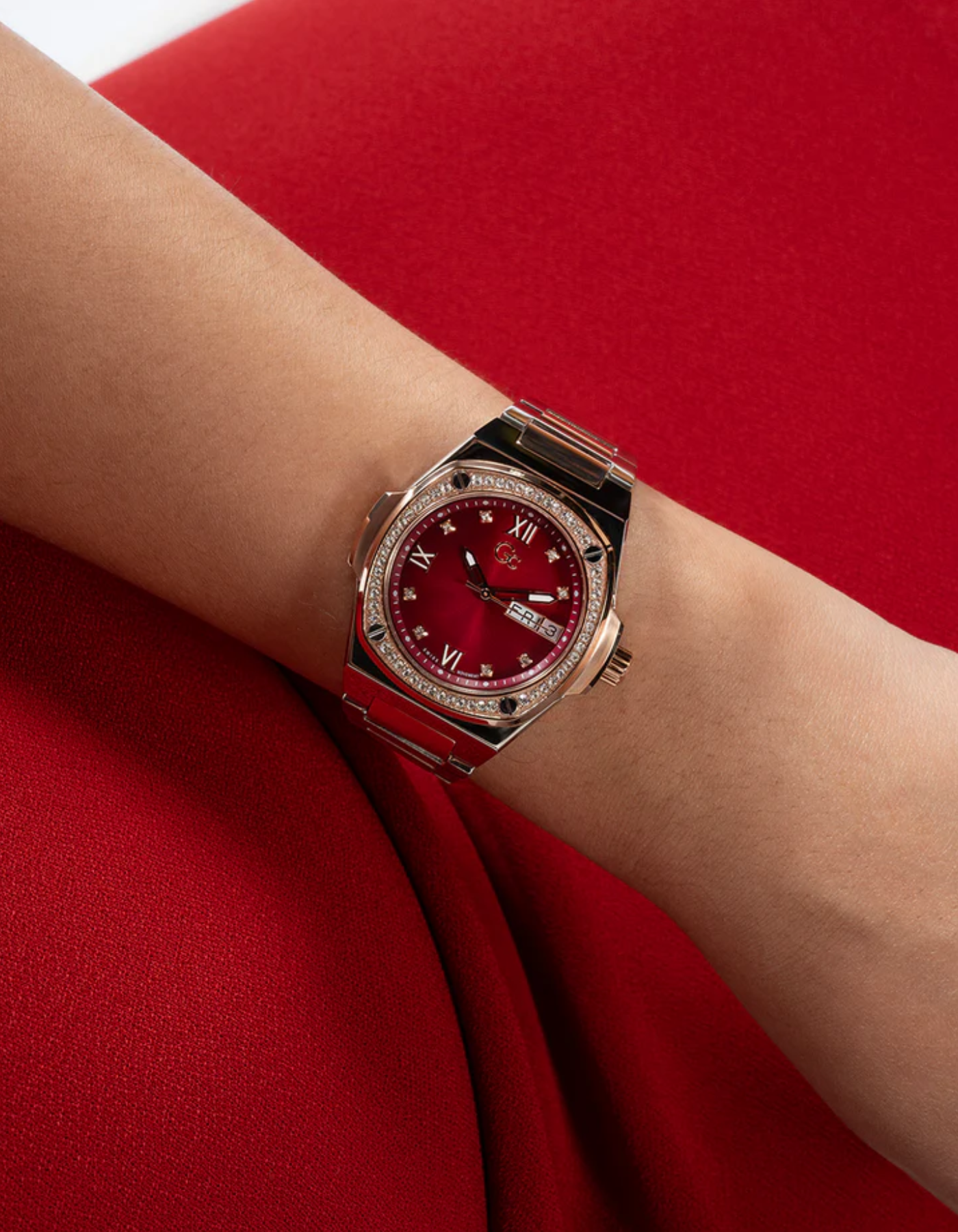 Gc Coussin Shape Lady Large Size Metal