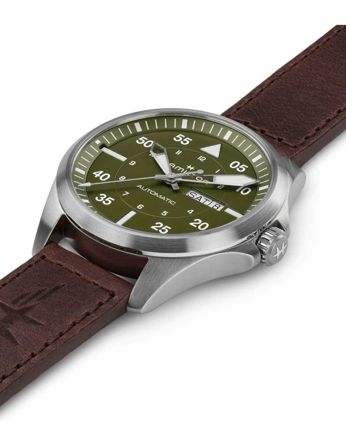 Hamilton Khaki Aviation Pilot Day Date Auto 42MM