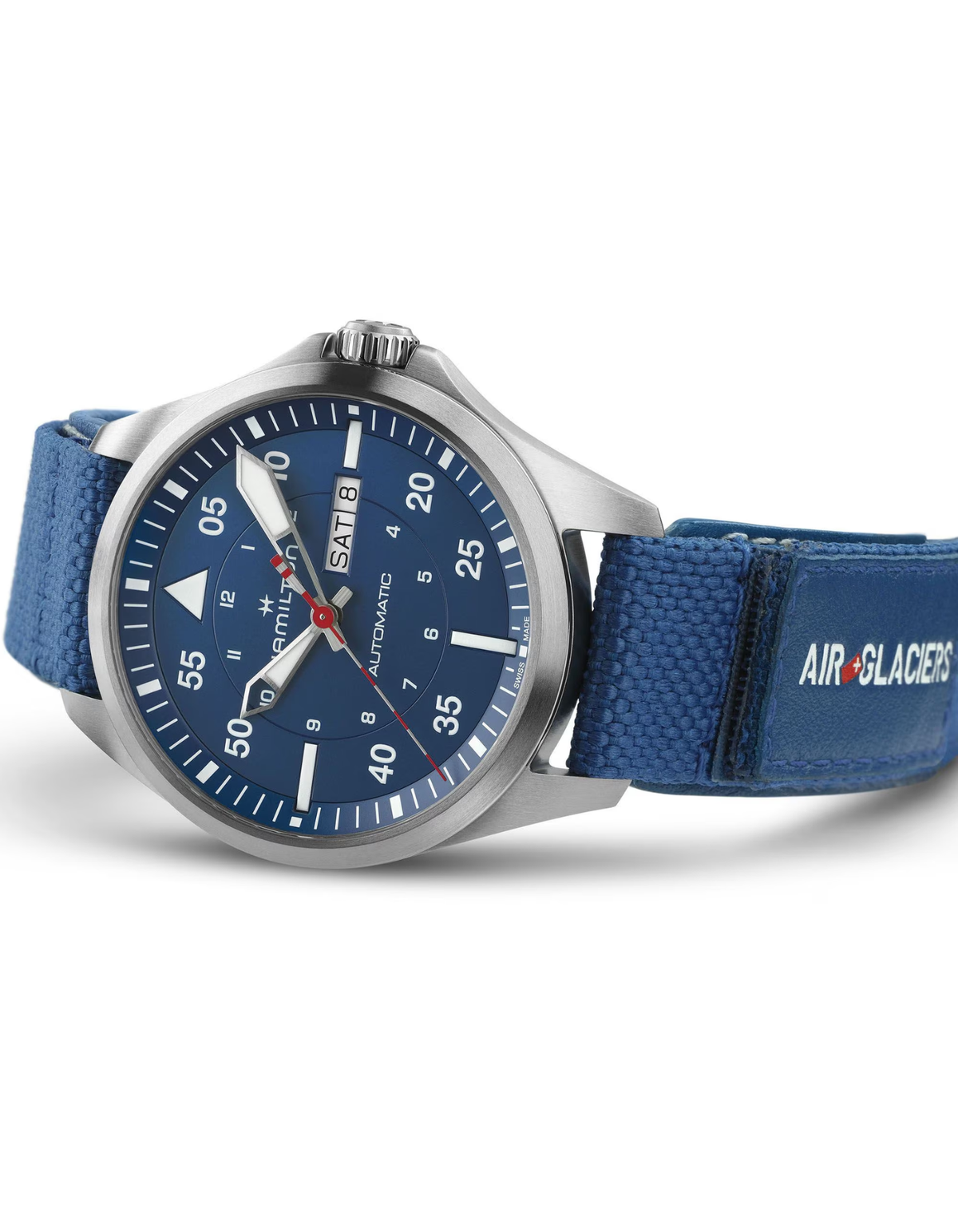 Hamilton Khaki Aviation Pilot Day Date Auto 42MM "Air-Glaciers Edition"