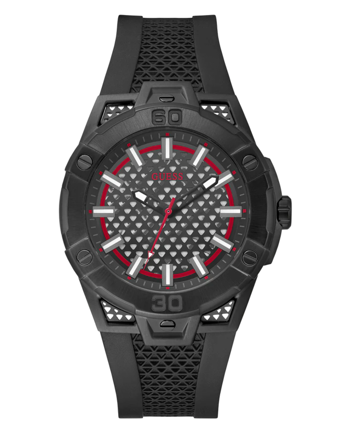 GUESS Men's Black Analog Watch