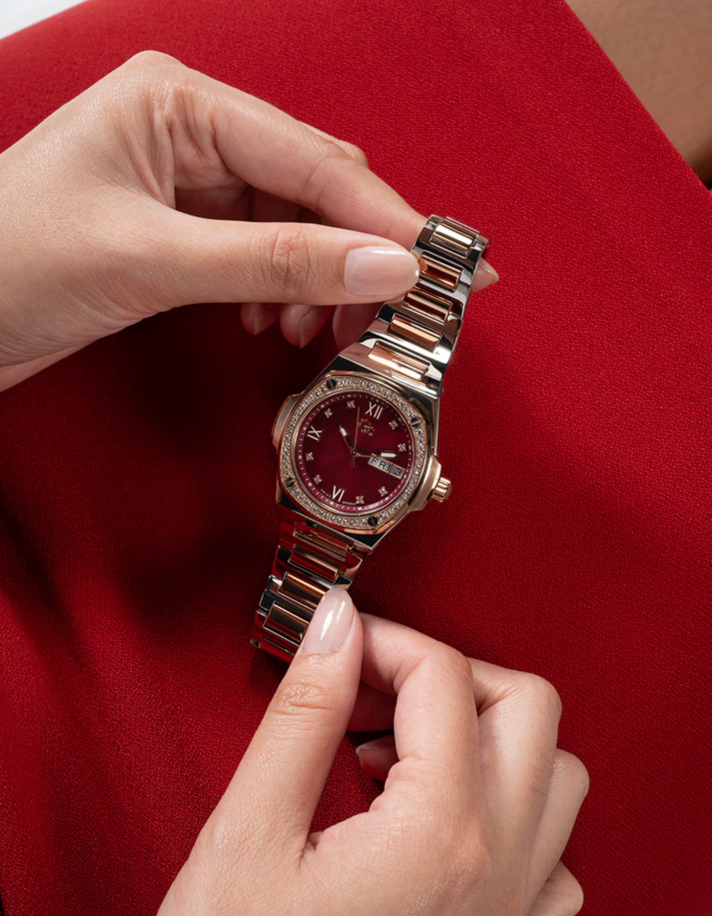 Gc Coussin Shape Lady Large Size Metal