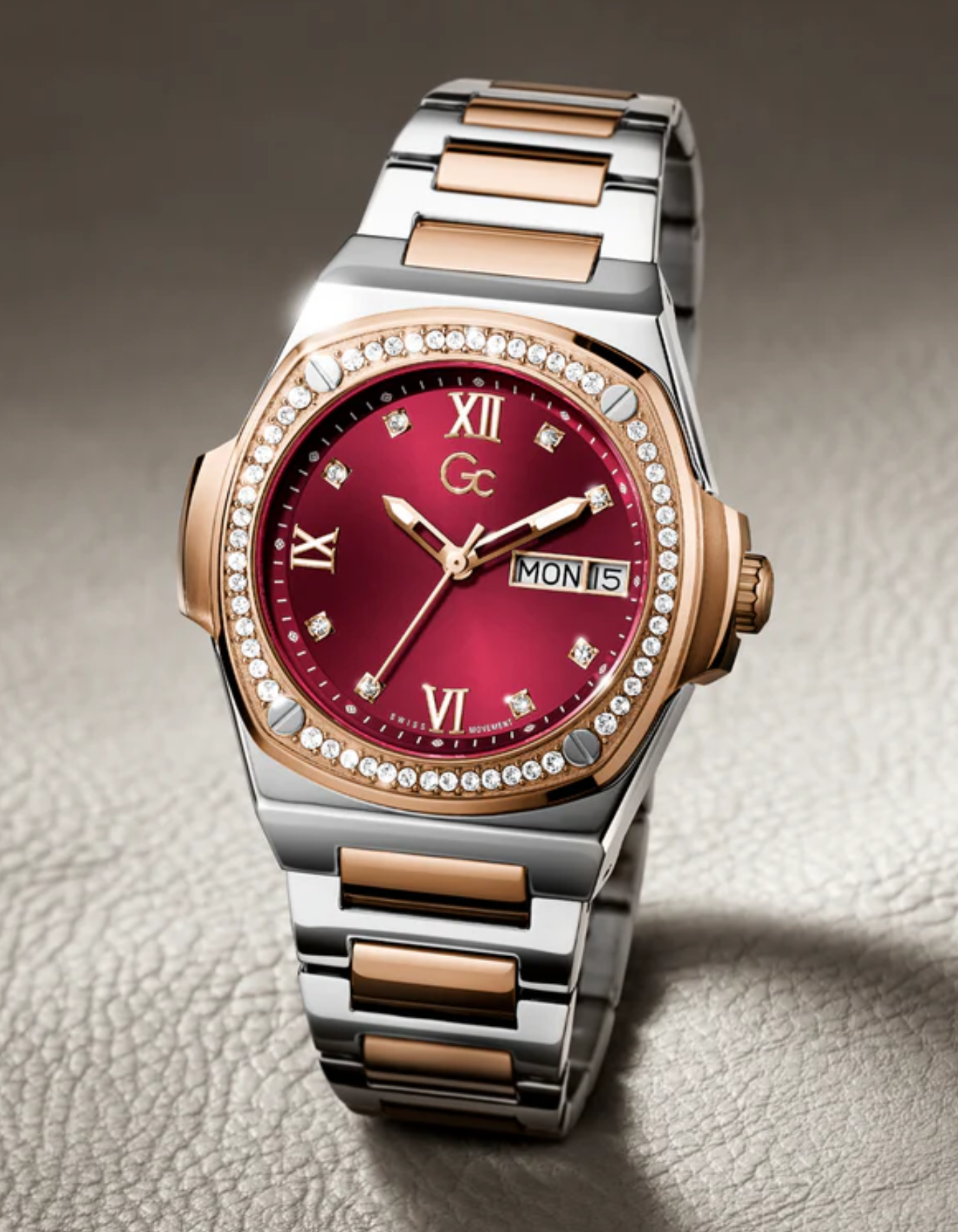 Gc Coussin Shape Lady Large Size Metal