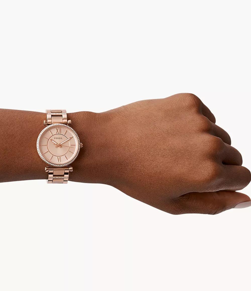 Fossil Carlie Three-Hand