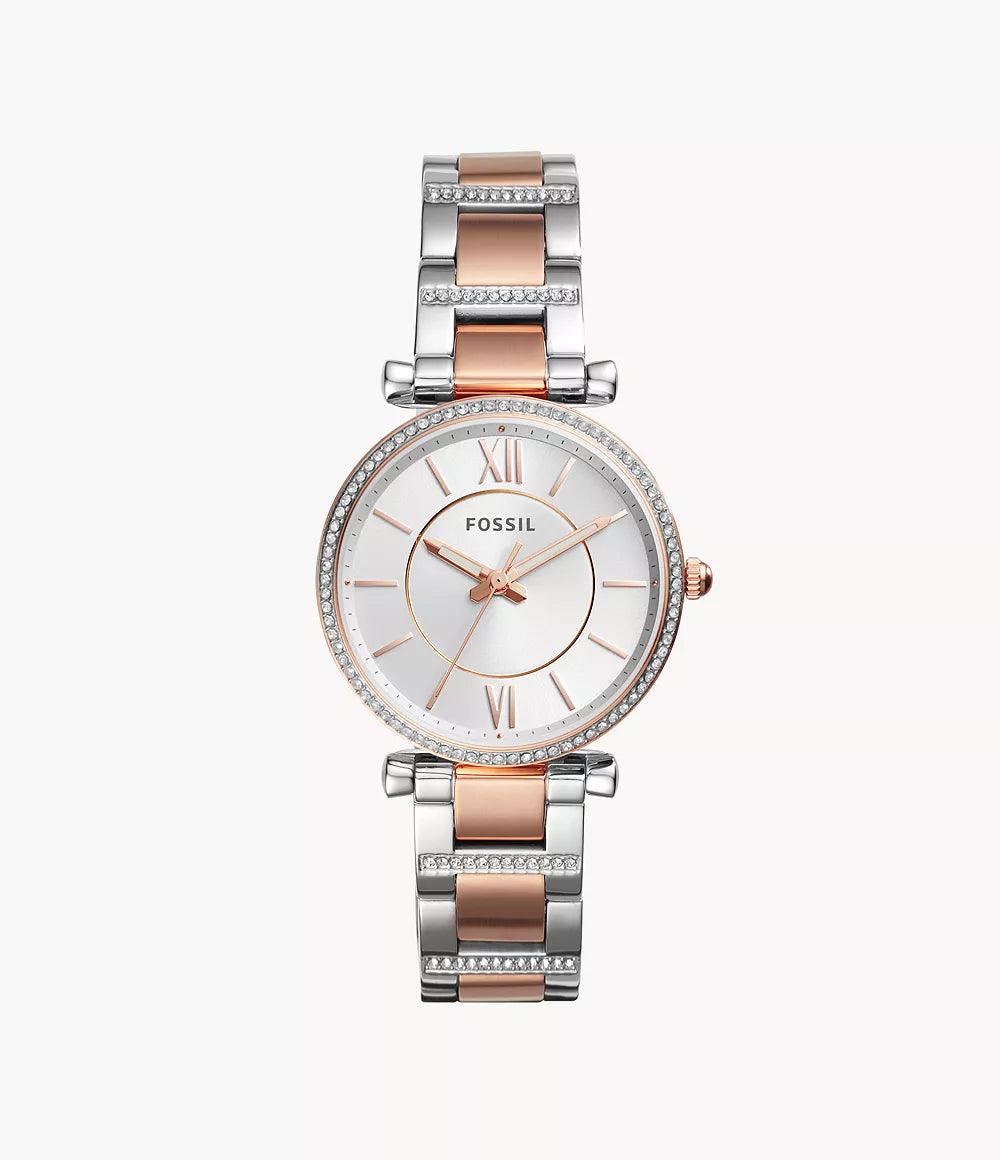Fossil Carlie Three-Hand