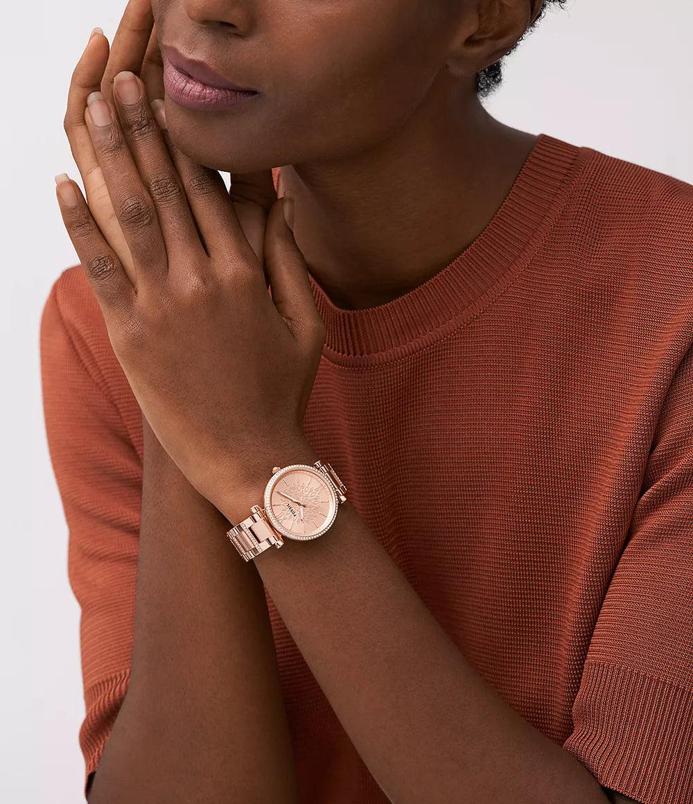 Fossil Carlie Three-Hand