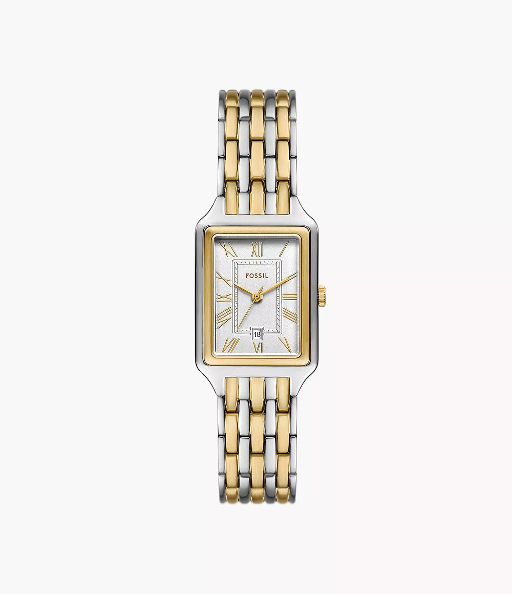 Fossil Raquel Three-Hand Date Two-Tone