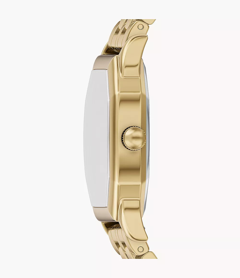 Fossil Harlow Three-Hand Gold-Tone Stainless Steel Watch