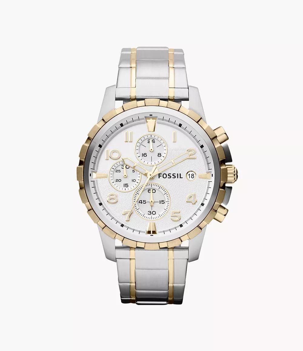 Fossil Dean Chronograph Stainless Steel Watch