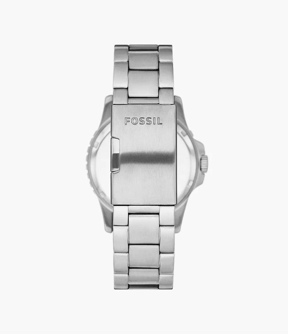 Fossil Blue Dive Three-Hand Date