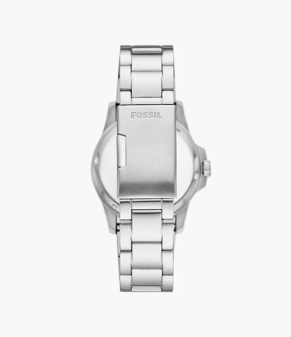 Fossil Blue Dive Three-Hand Date