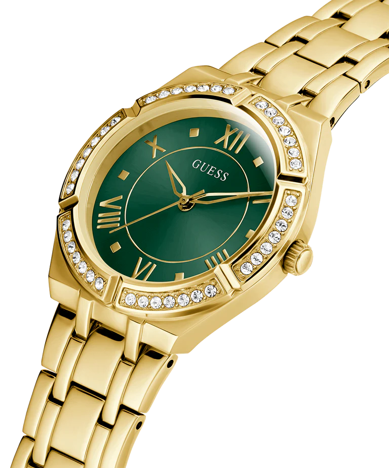 GUESS Ladies Gold Tone Analog Watch