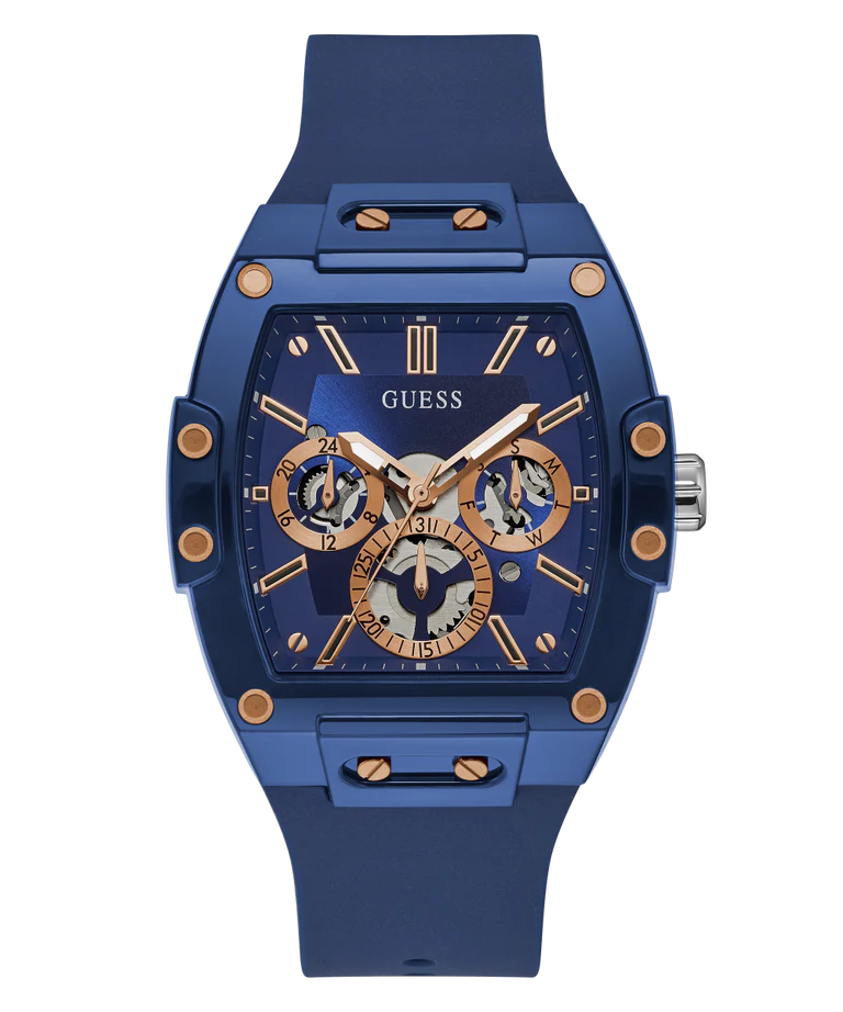 GUESS Mens Blue Multi-function Watch