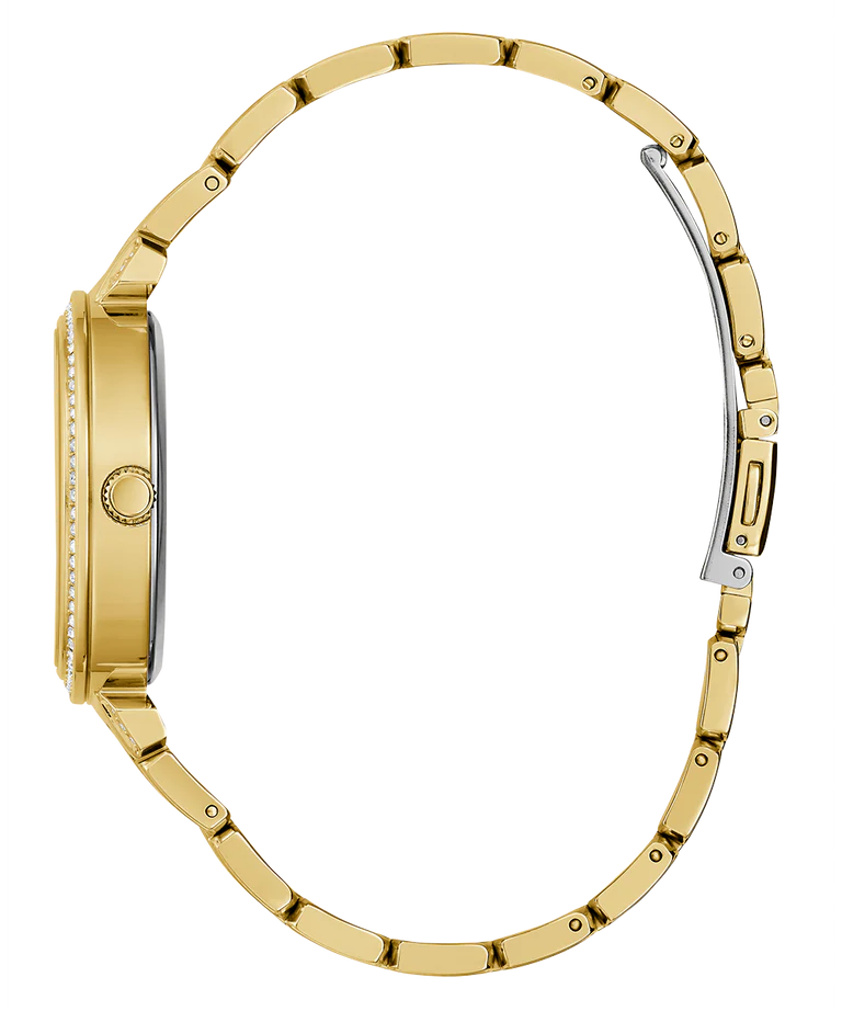 GUESS Ladies Gold Tone Analog Watch