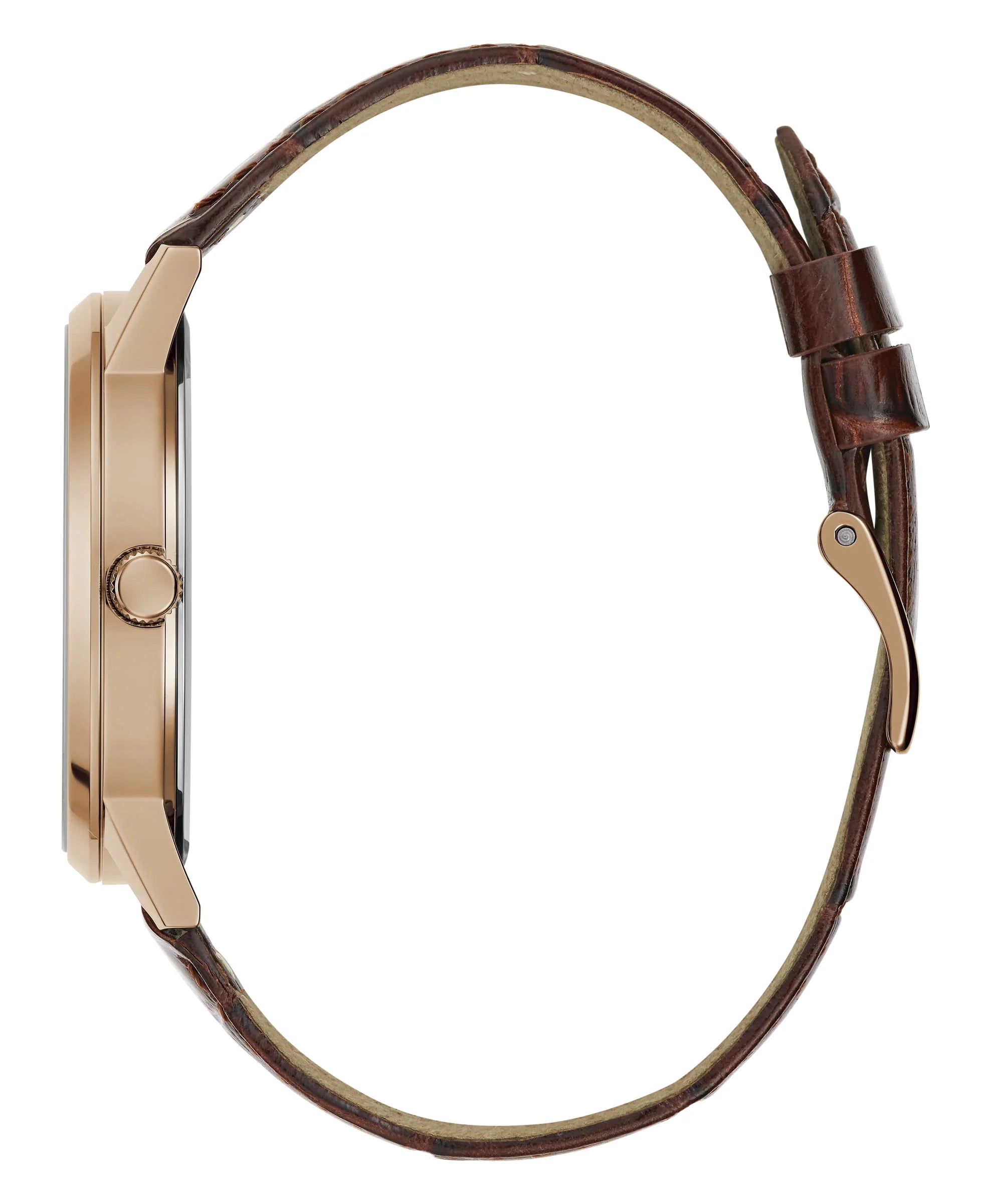 Guess Gadget Dial Round Case Analog Men Watch