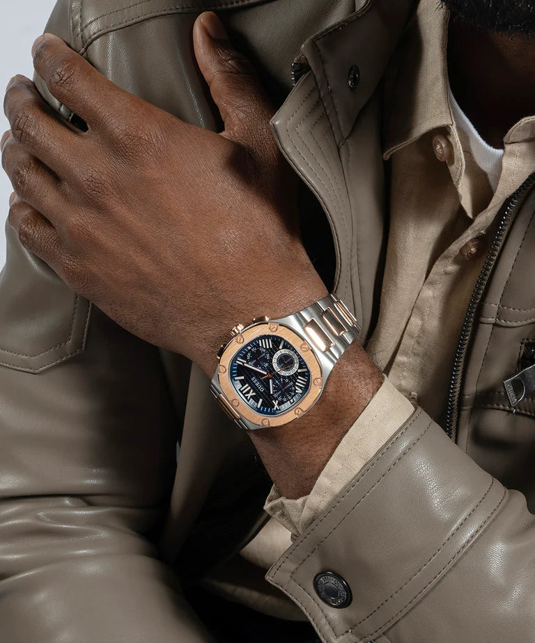 GUESS Men's 2-Tone Multi-function Watch