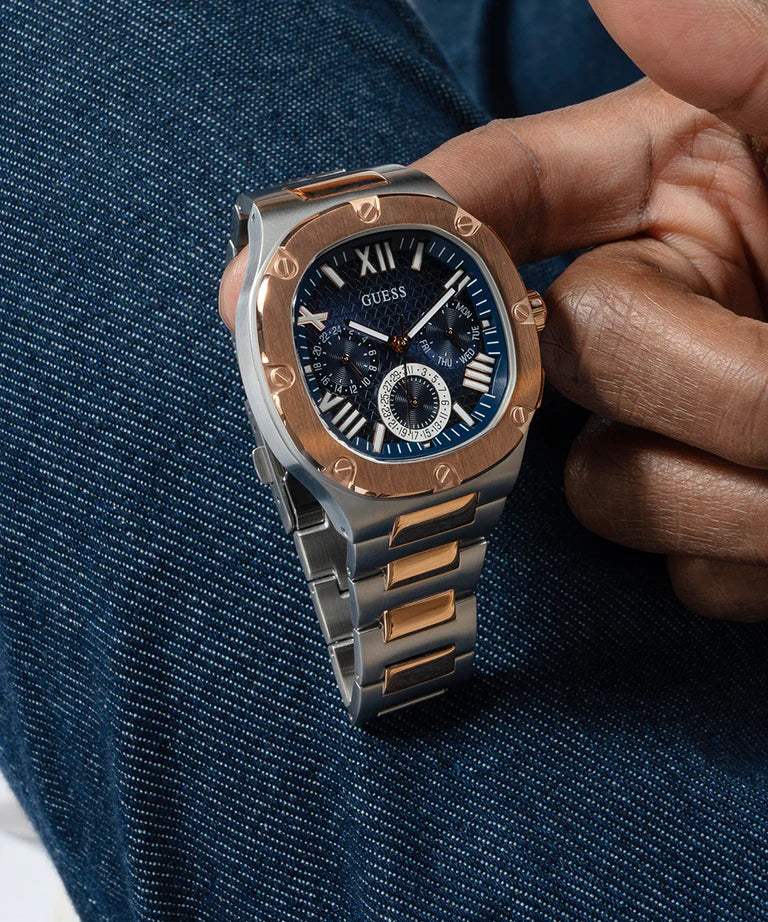 GUESS Men's 2-Tone Multi-function Watch