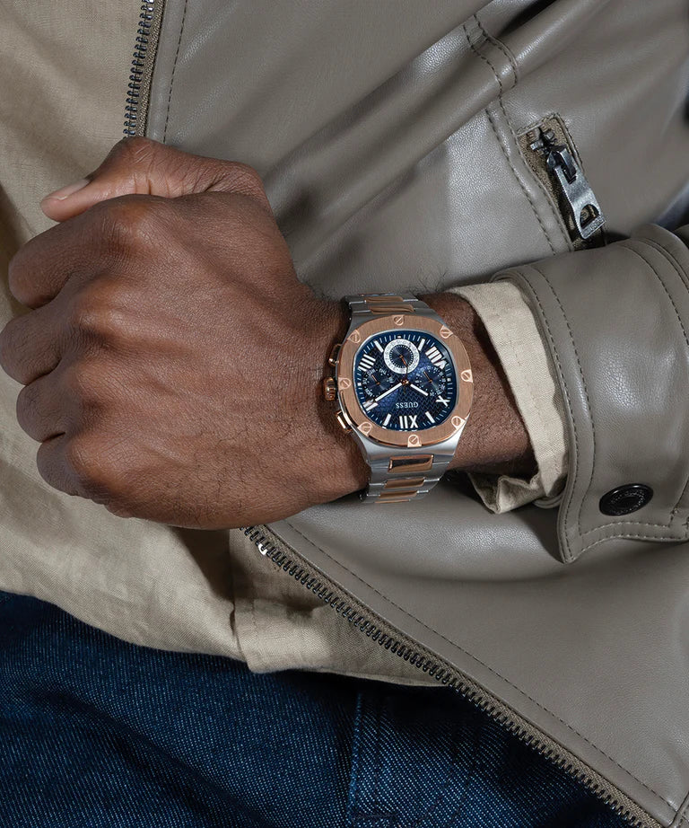 GUESS Men's 2-Tone Multi-function Watch