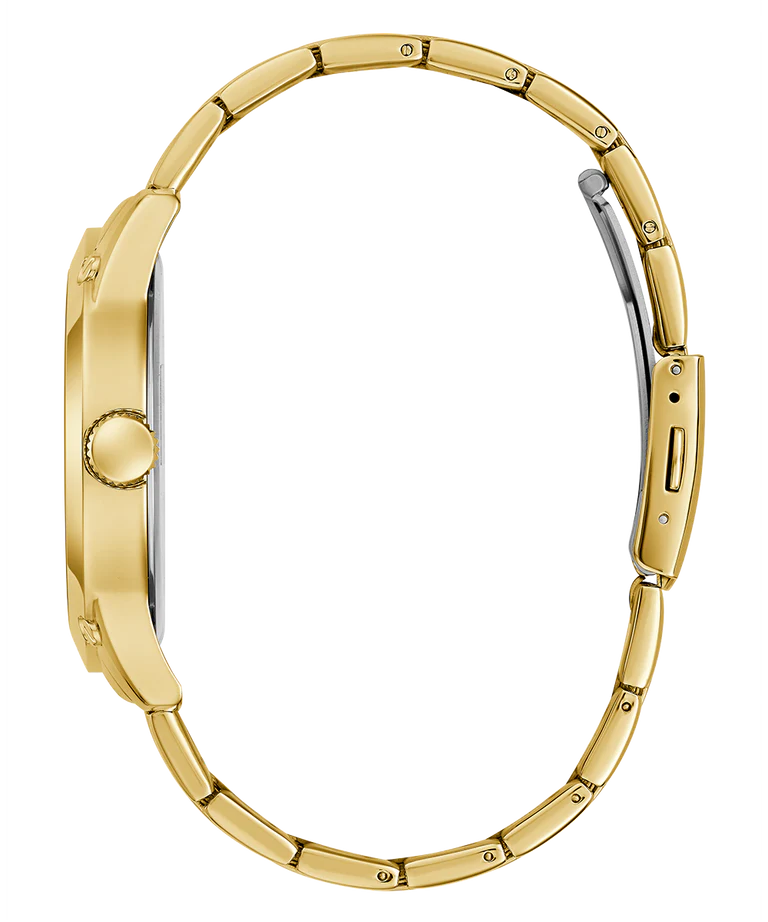 GUESS Men's Gold Tone Analog Watch