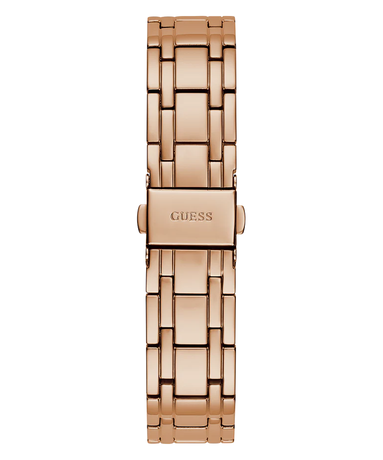 GUESS Ladies Rose Gold Tone Multi-function Watch